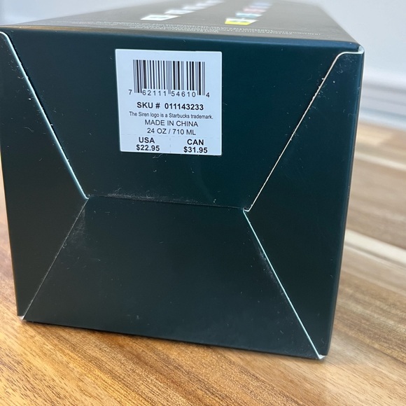 Starbucks 2023 NWT Cold Mystery Coloring Reusable Cold Cups Set of 5 - 24oz - Picture 4 of 4